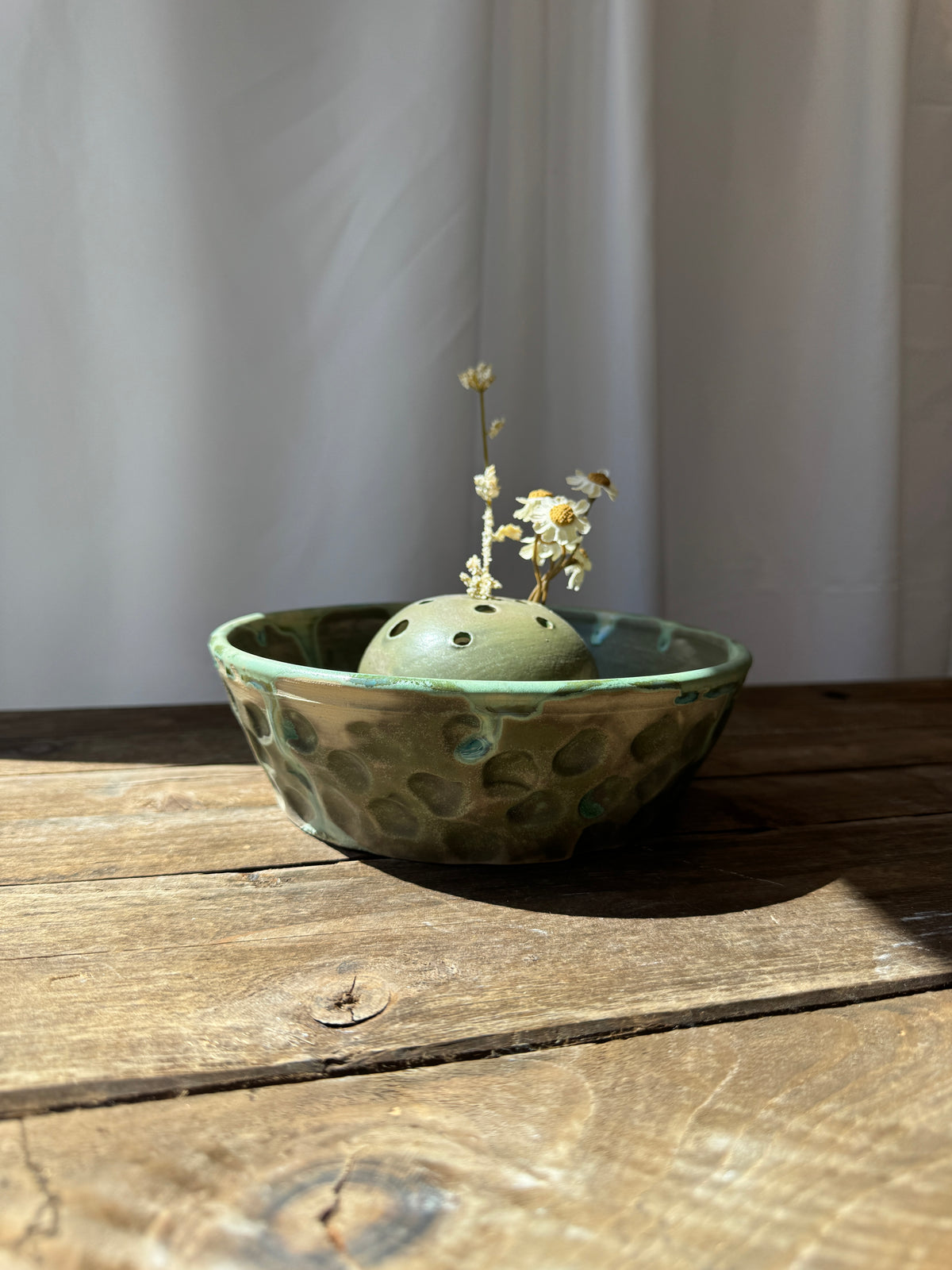 Flower frog vase