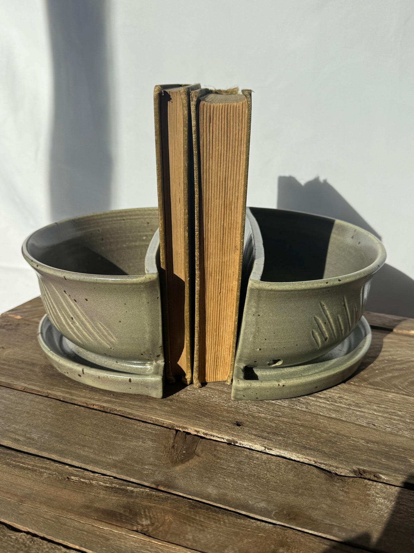 Bookend Planters