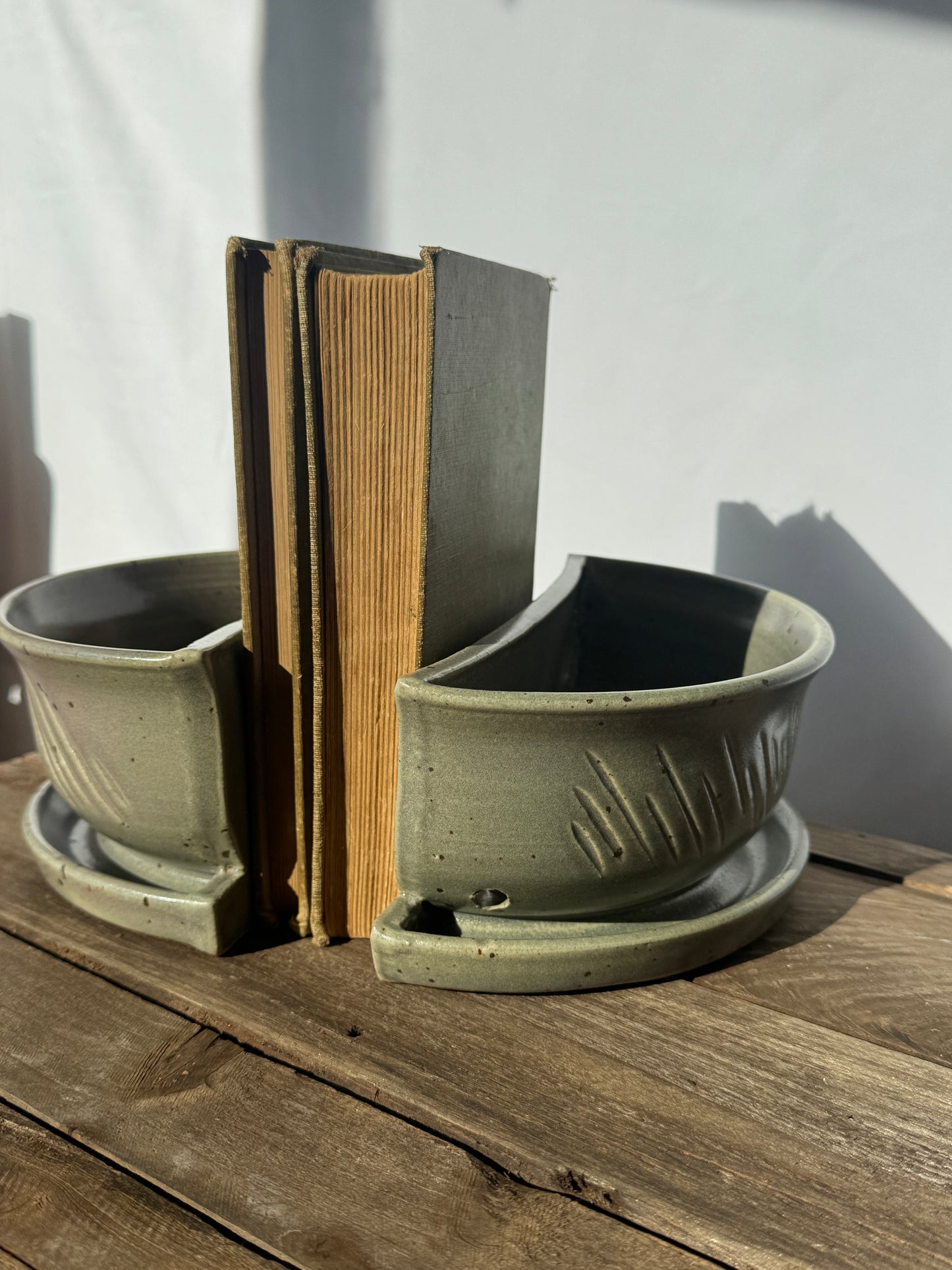 Bookend Planters