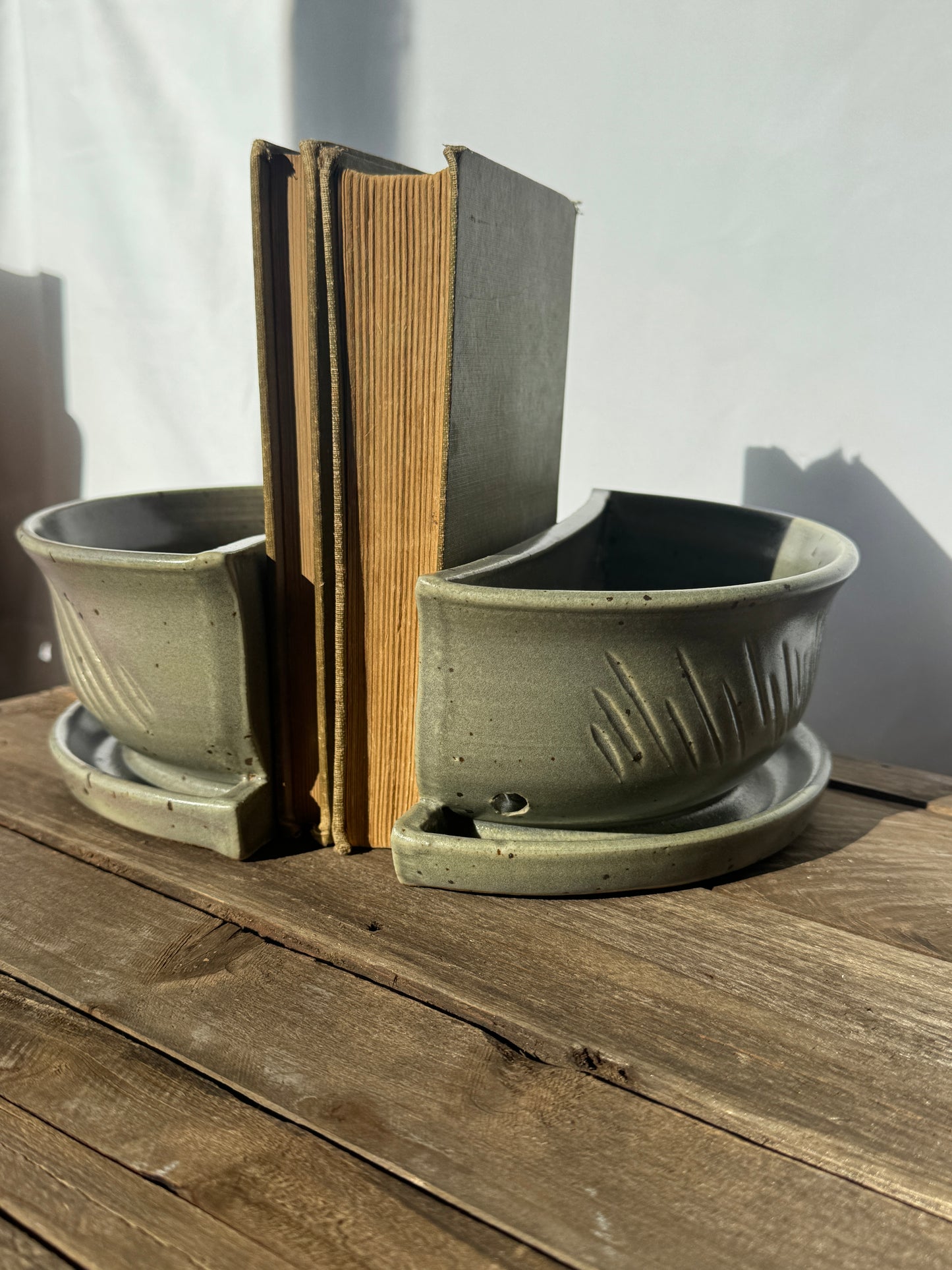 Bookend Planters