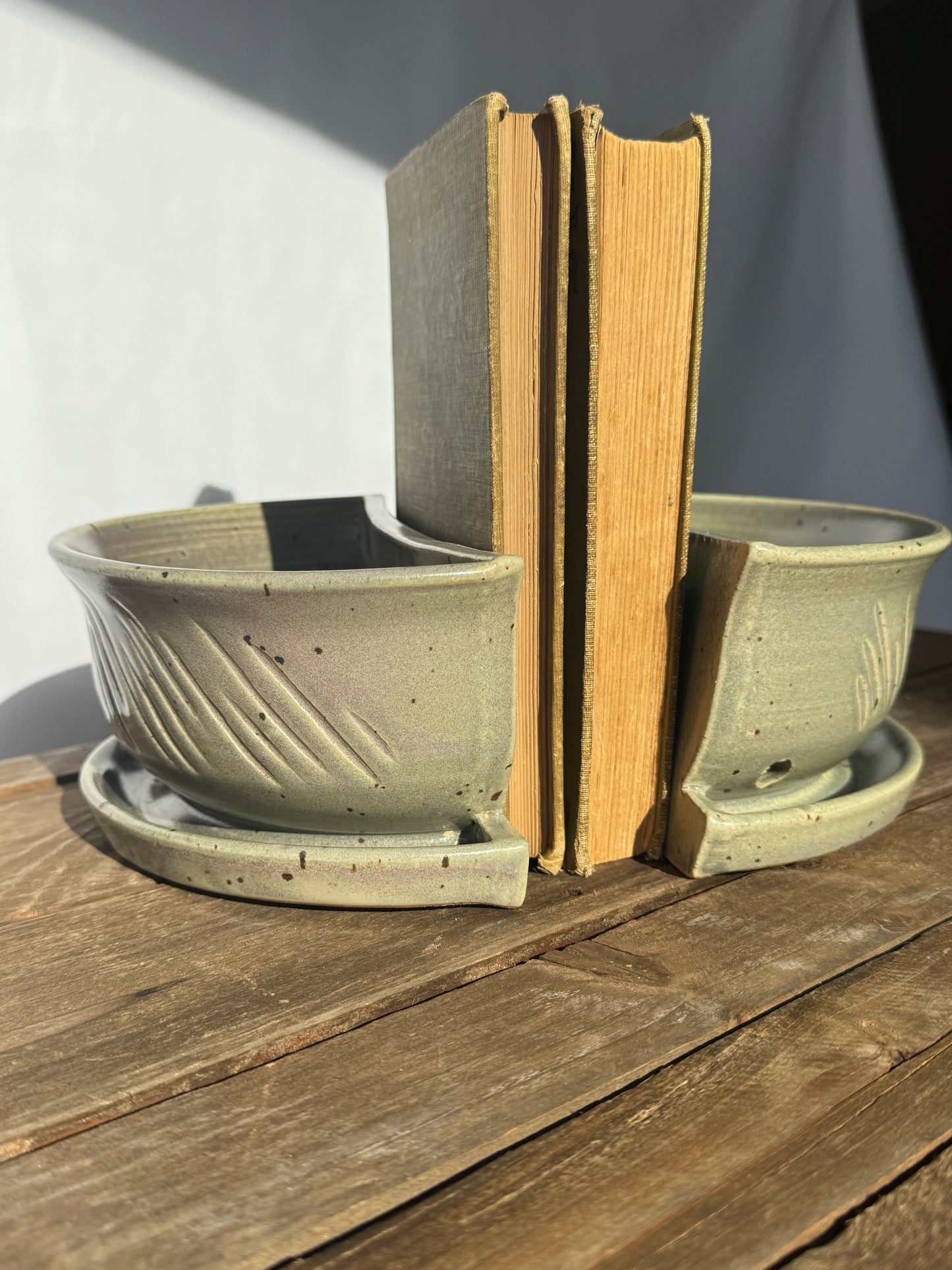 Bookend Planters