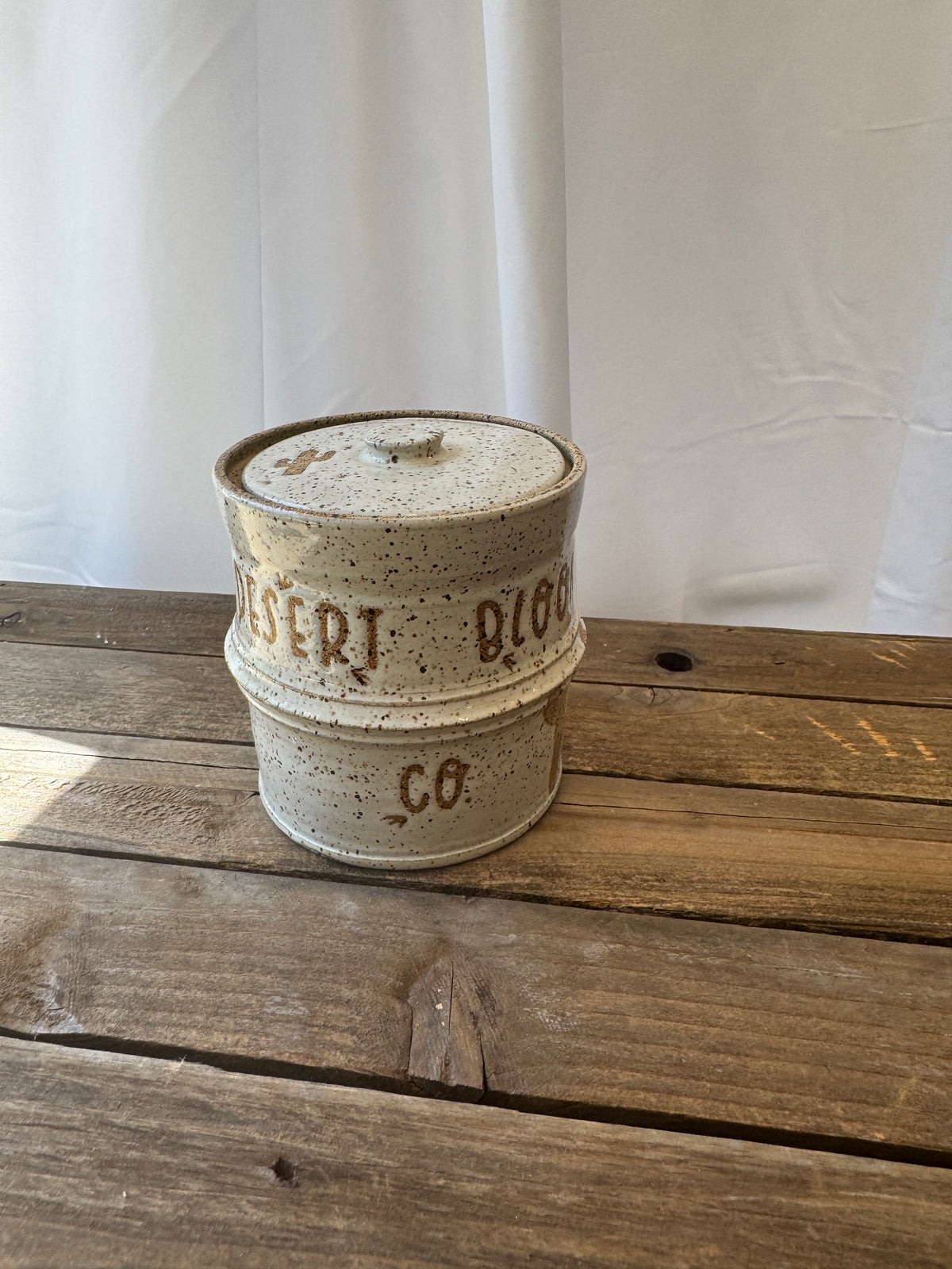 Cactus Lidded Jar