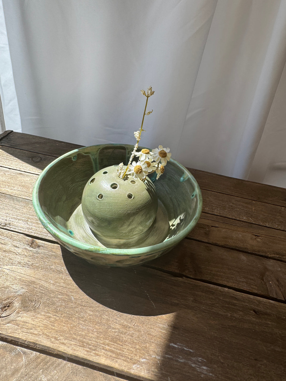 Flower frog vase